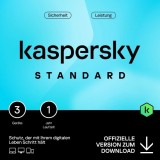 Kaspersky Lab Standard, 3 User, 1 Jahr, ESD